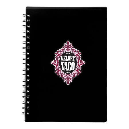 VELVET TACO SPIRAL NOTEBOOK