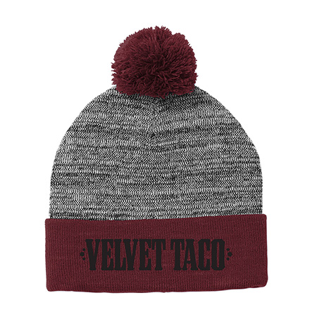 Heathered Pom Pom Beanie